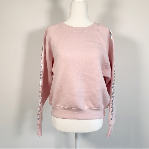 Good American Tops - Good American Pink Sweatshirt